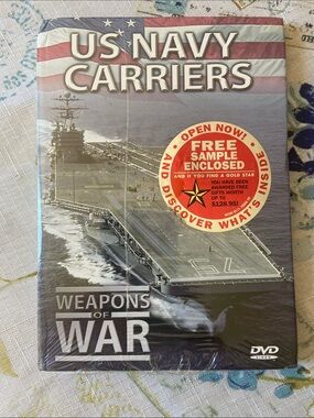 Masters US Navy Carriers DVD - Red, White, Blue